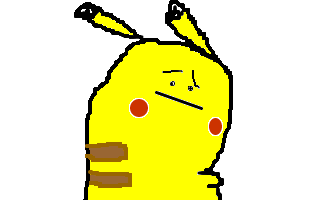 Pikachu disapproves