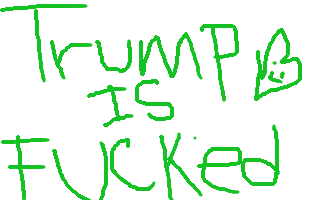 Sorry brainwashed sheep of trump supporters but its over for your Messiah the orange buffoon shit gibbon