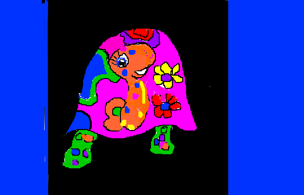 Hippie trippie tortoise lol