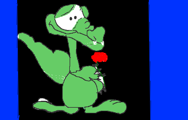 swweettttttttttt a rose for my rose lol