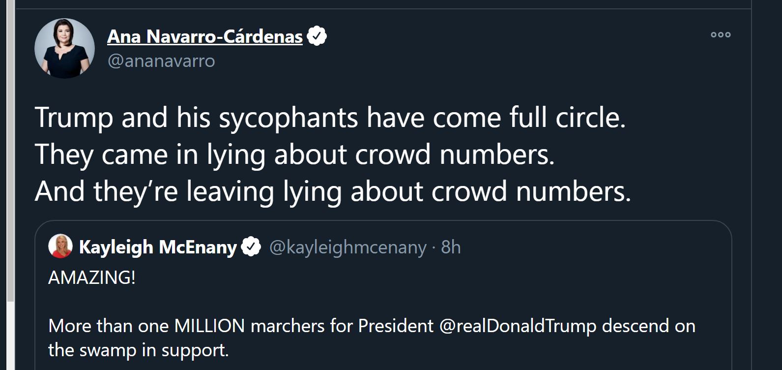 Kayleigh McEnany thinks she some sexy high class sociliate but the ugly skank is fooling herself, I'd love to smack her ugly skank face OMG