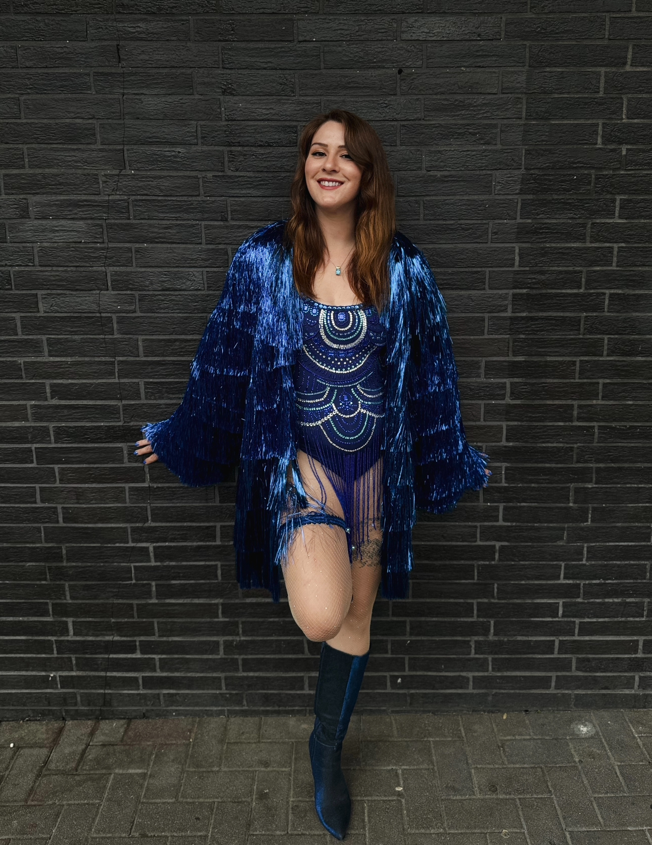My handmade Midnights bodysuit and Karma jacket replicas